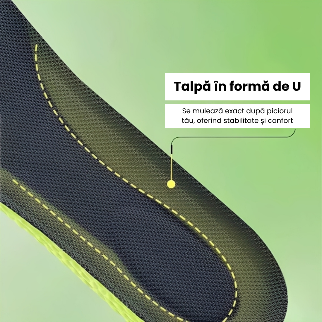 Talpici anti-soc din spuma cu memorie
