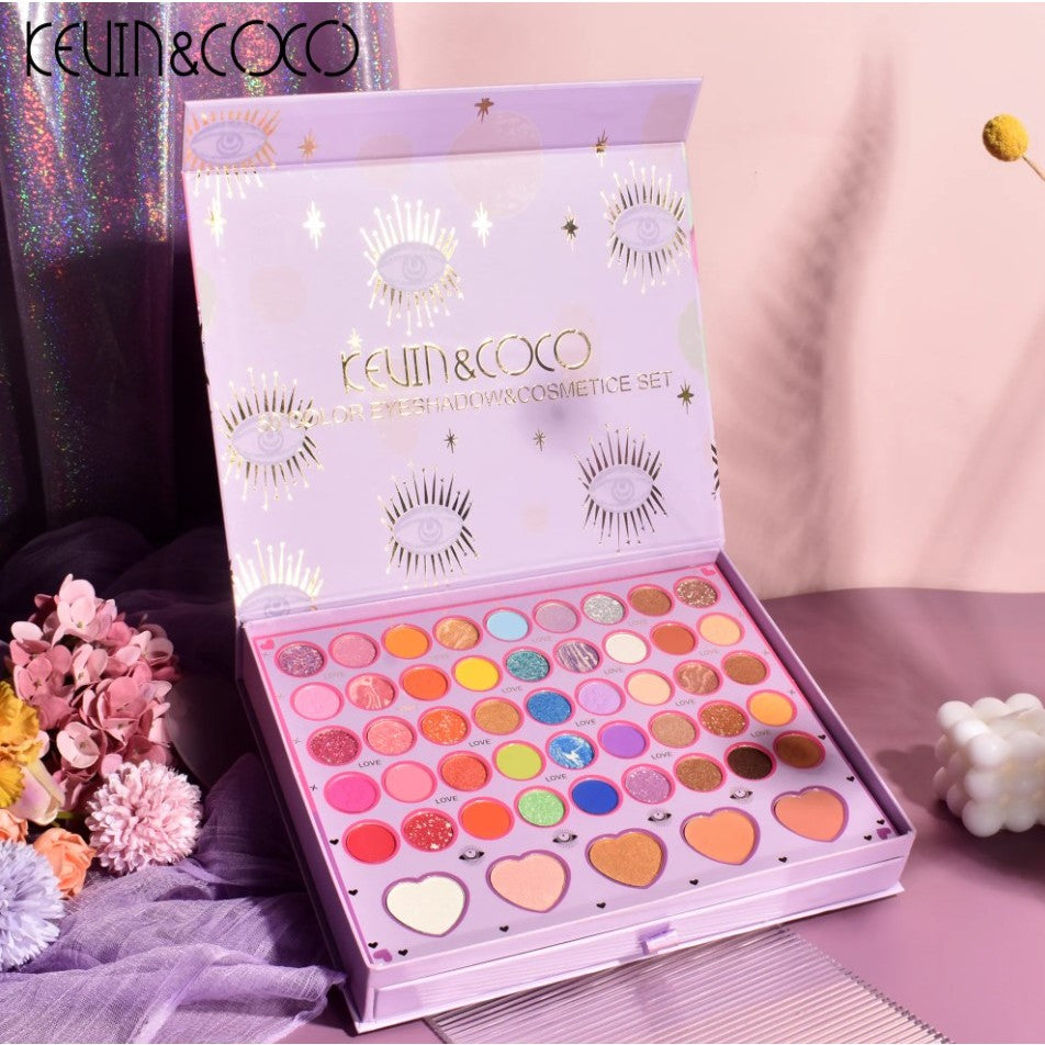 Set 13 Produse Cosmetice Rujuri, Farduri, Sprancene