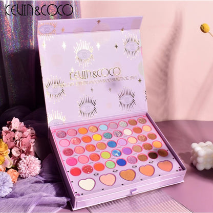 Set 13 Produse Cosmetice Rujuri, Farduri, Sprancene