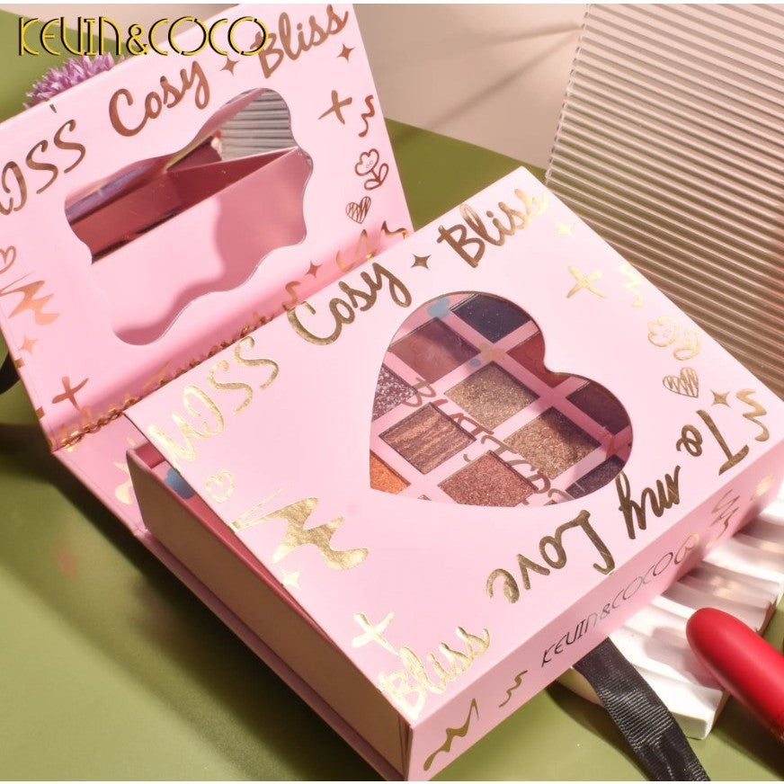 Set Paleta 40 Farduri + 4 Rujuri Cutie Cadou